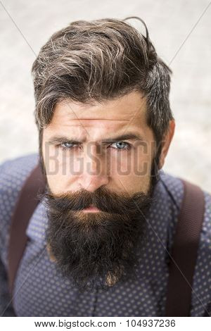 Portrait Of Man With Beard
