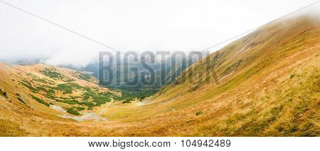 view from Volovec at Tatras