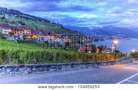 Lavaux region, Vaud, HDR