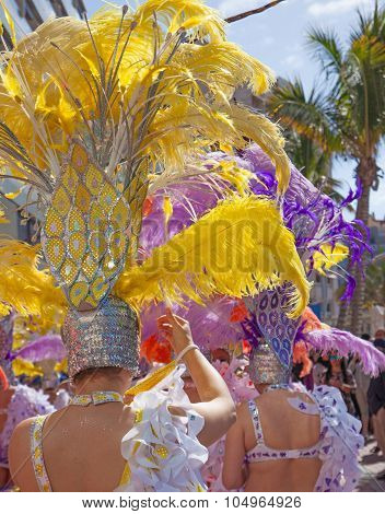 Las Palmas De Gran Canaria Beach Carnival 2015 Parade On The Las Canteras