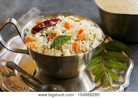 Upma - South Indian Breakfast made with semolina