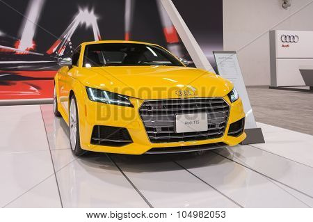 Audi Tts  On Display.