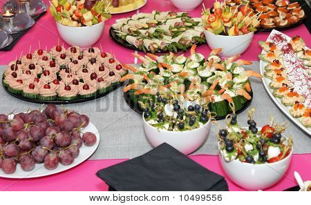 ตารางบุฟเฟ่ต์