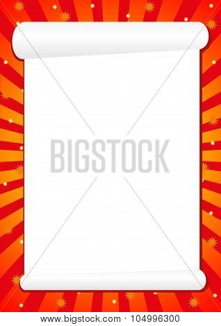 Red frame