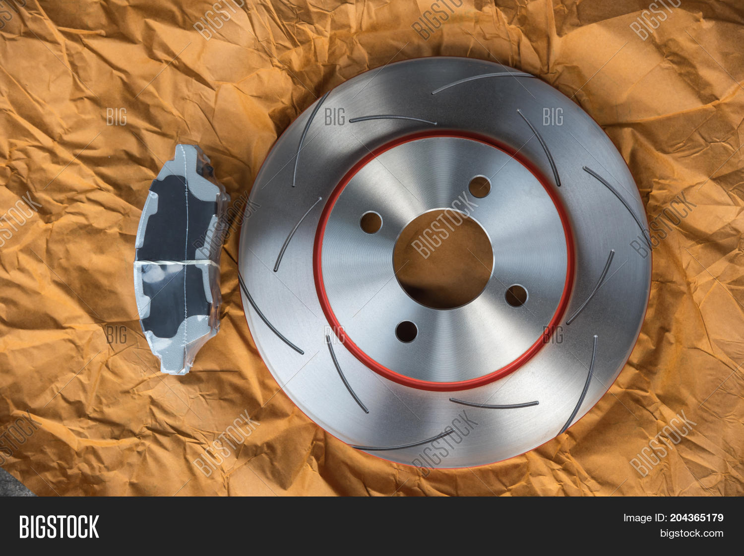 Disc Brake Part Car Image & Photo (Free Trial) Bigstock