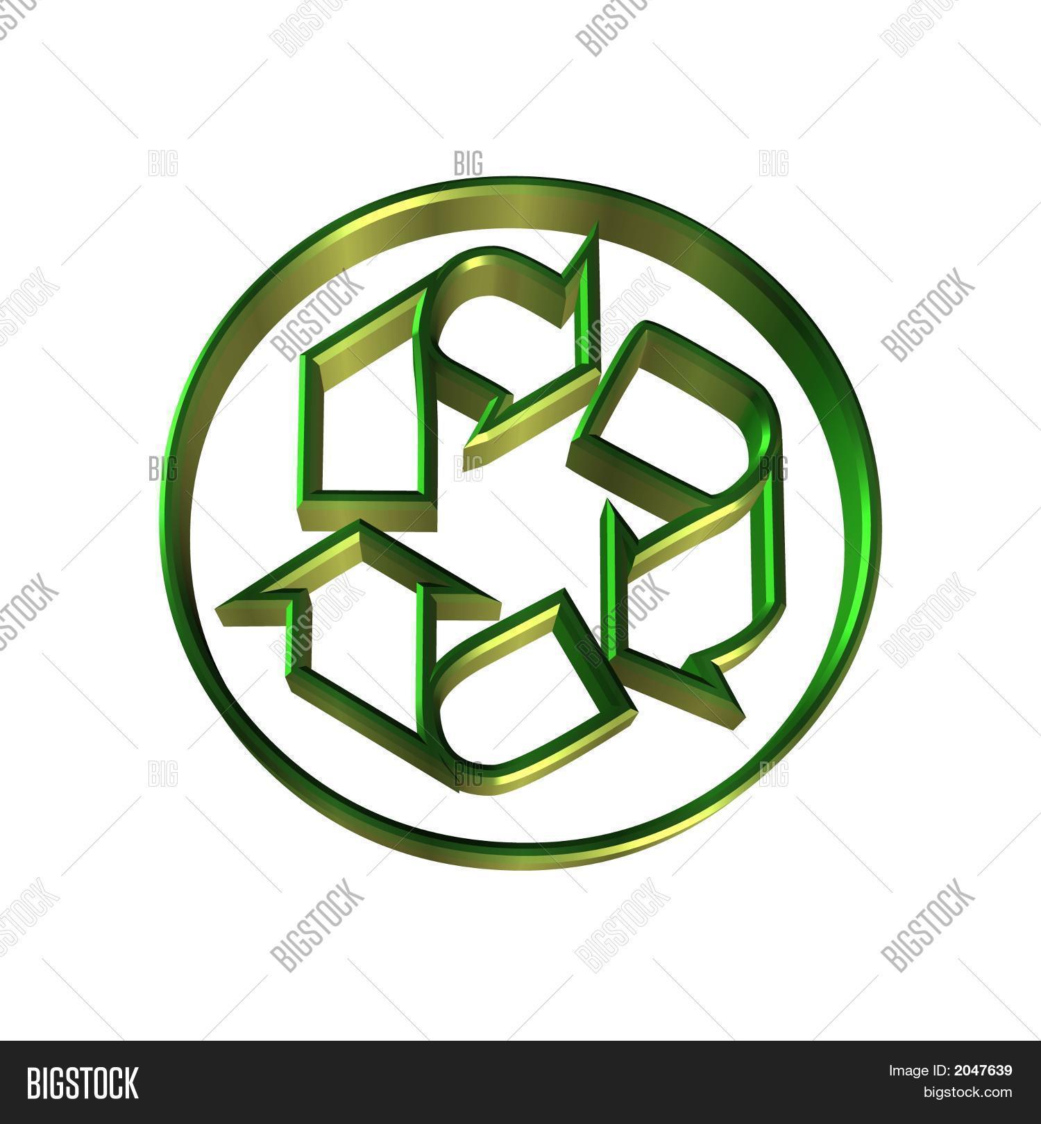 3D Recycling Symbol Image & Photo (Free Trial) | Bigstock