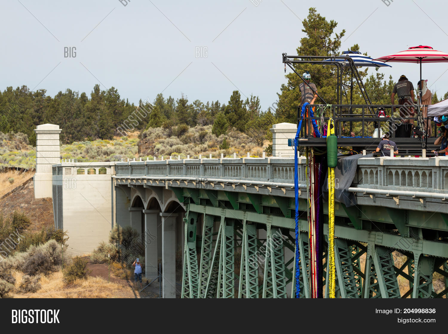 Bungee Jumping Oregon Image & Photo (Free Trial) Bigstock