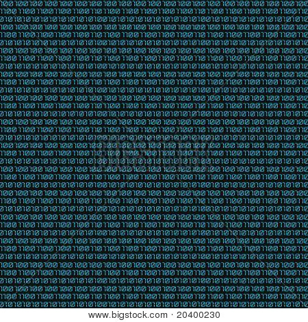Binary code.Texture.