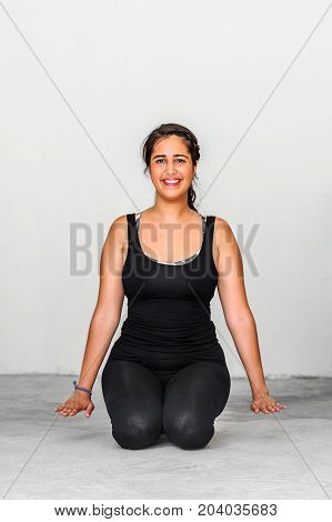 Yoga Students Showing Different Yoga Poses