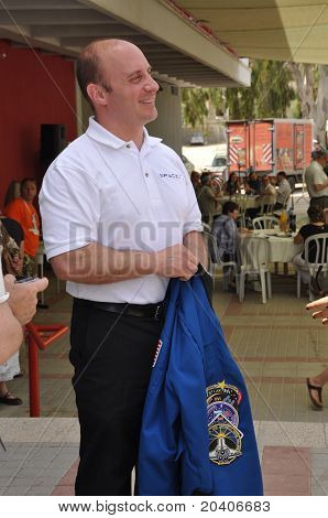 นักบินอวกาศอเมริกัน Garrett Reisman