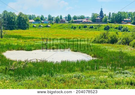 The Swamp On Ilinskiy Meadow In Suzdal