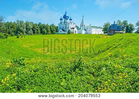 The Old Shafts Of Suzdal Kremlin