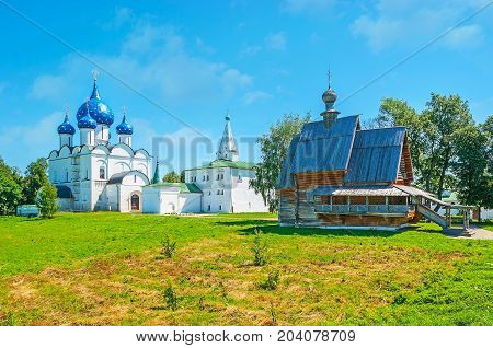 Panorama Of Suzdal Kremlin