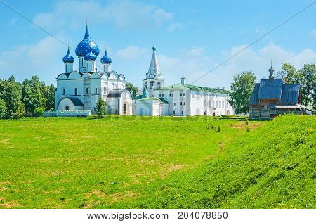 The View On Suzdal Kremlin From Its Shafts