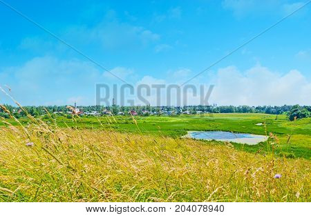 Relax In Grass Of Ilinskiy Meadow, Suzdal