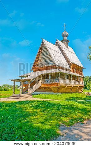 Old Russian Church In Suzdal Kremlin