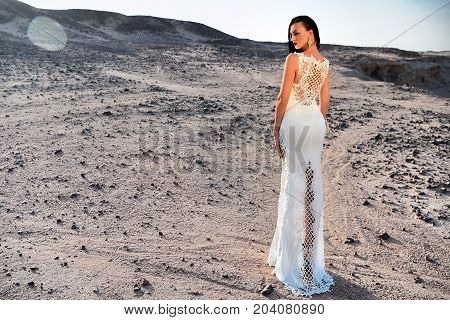 Elegance And Fashion Model.