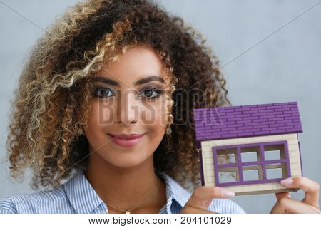 Beautiful Black Woman Portrait.