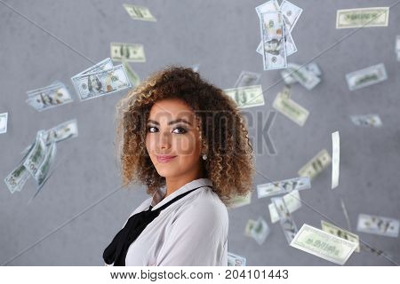 Beautiful Black Woman Portrait.