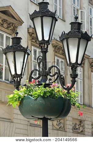 Old Fashioned Street Lights