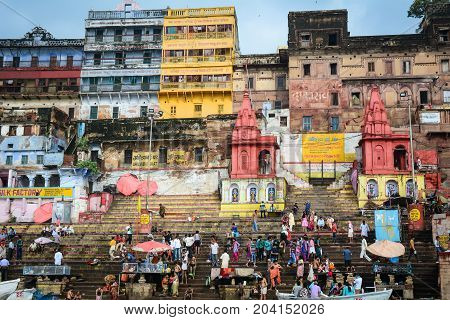 Landscape Of The Ganges Riverbank