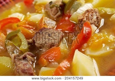 Beef Soup Lecho