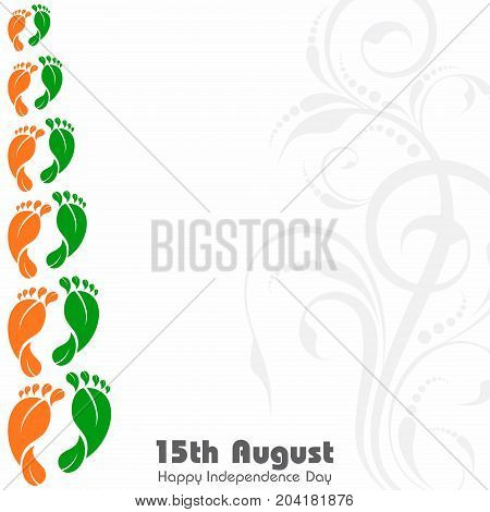 Illustration for independence day of india stock vector