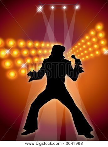 Ballerino e cantante maschio
