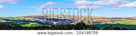 Miller's Flat at Roxburgh in New Zealand