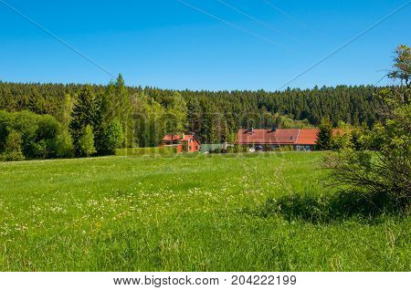 German Farmhouse In The Harz Mountains