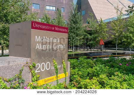 Mcnamara Alumni Center On The Campus Of The University Of Minnesota