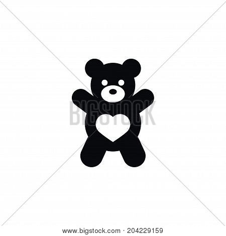 Teddy Vector Element Can Be Used For Teddy, Bear, Doll Design Concept.  Isolated Doll Icon.