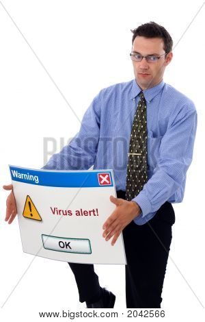 Virusvarning