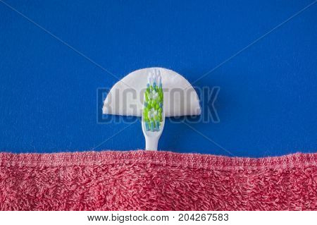 The Toothbrush Rests Or Sleeps.