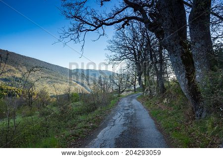 Mountains of Regional nature park of the Azure PreAlps France