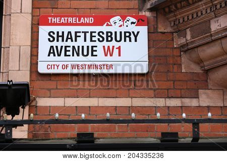 Shaftesbury Avenue, London