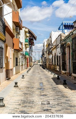 Old Street In Isla Cristina