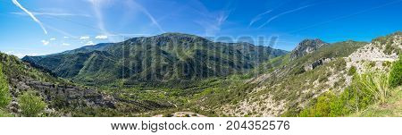 Mountains of Regional nature park of the Azure PreAlps France