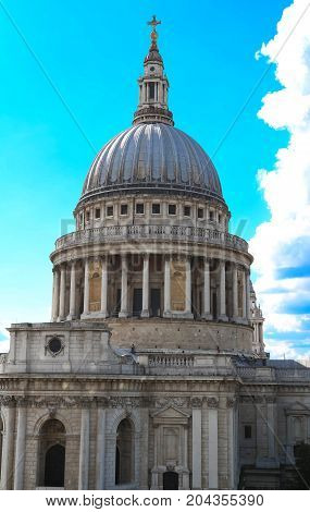 The Saint Paul's cathedral is one of the most famous and most recognisable sights of London.