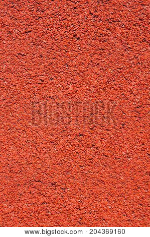 Top View Red Running Track Background Texture