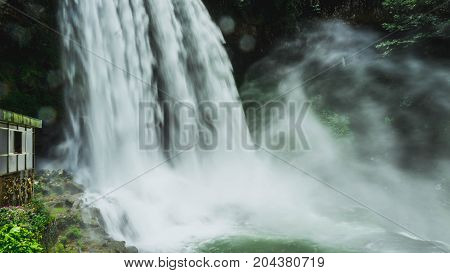 Dambri waterfall Bao Loc City Viet Nam