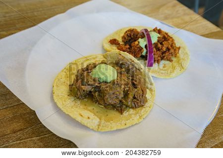 Delicious Mexican Style Taco