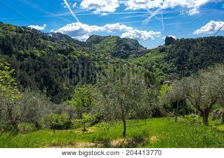 Mountains of Regional nature park of the Azure PreAlps France