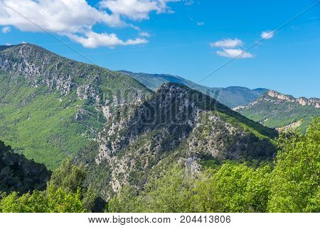 Mountains of Regional nature park of the Azure PreAlps France