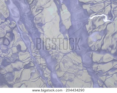 Abstract grunge background imitated light gray and violet, purple streaks. Soft blurred template with reflection effect. Delicated gentle pale colored image