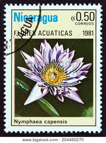 NICARAGUA - CIRCA 1981: A stamp printed in Nicaragua from the 