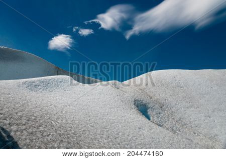 Viedma forms one of the largest glaciers in the Santa Cruz province in Argentina.