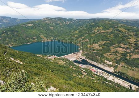 Hydroelectric power station Perucac, National park Tara, Serbia