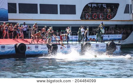 Samsung Bosphorus Cross Continental Swimming Competition 2017