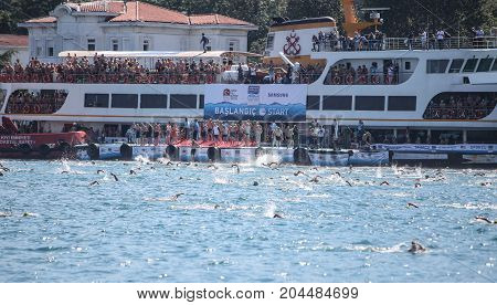 Samsung Bosphorus Cross Continental Swimming Competition 2017